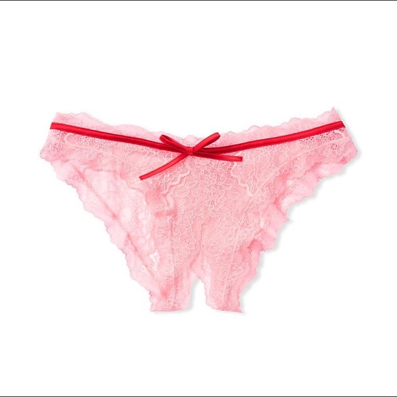 NWT Victoria’s Secret Crotchless Lace Cheekini - Picture 3 of 3